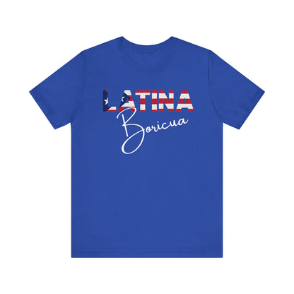 Latina Boricua Shirt | Puerto Rico Latina Pride Graphic Tee for Women