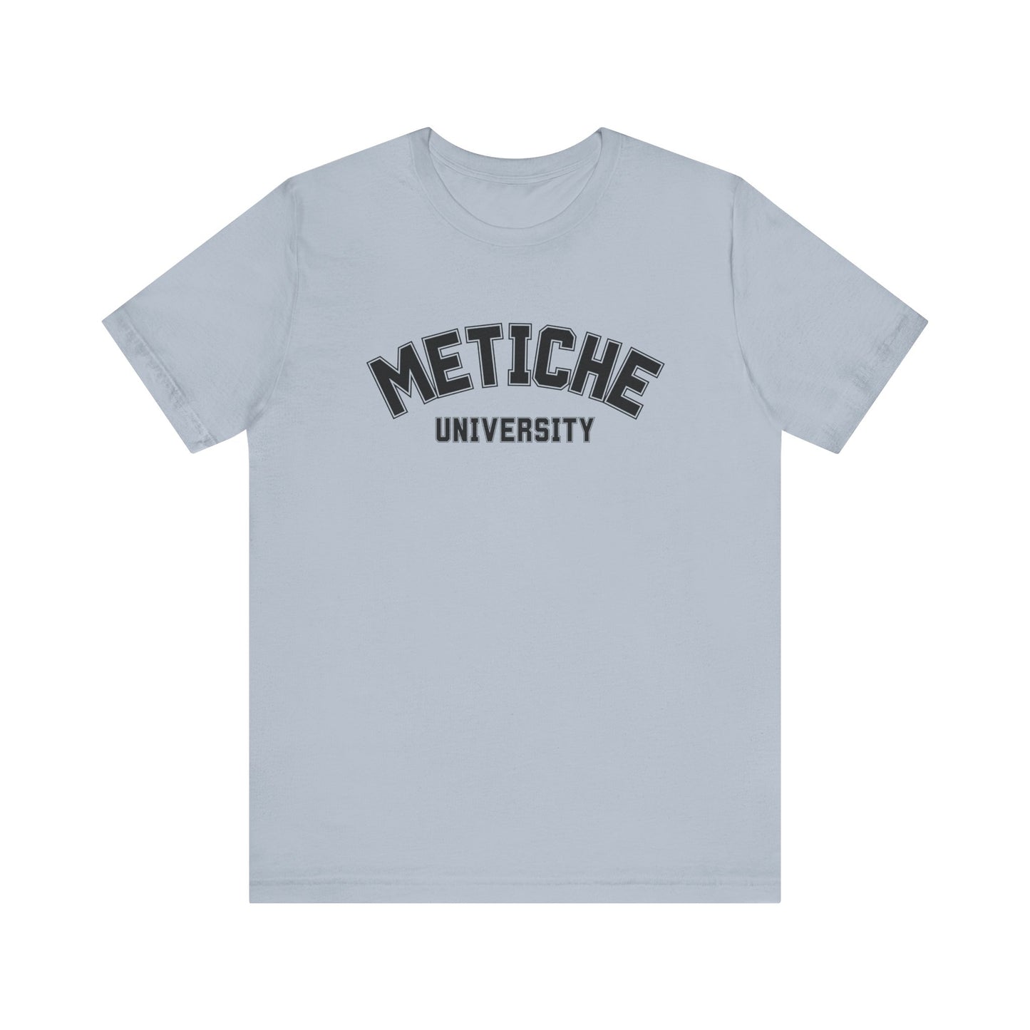 Metiche University Shirt | Funny Latina Graphic Tee