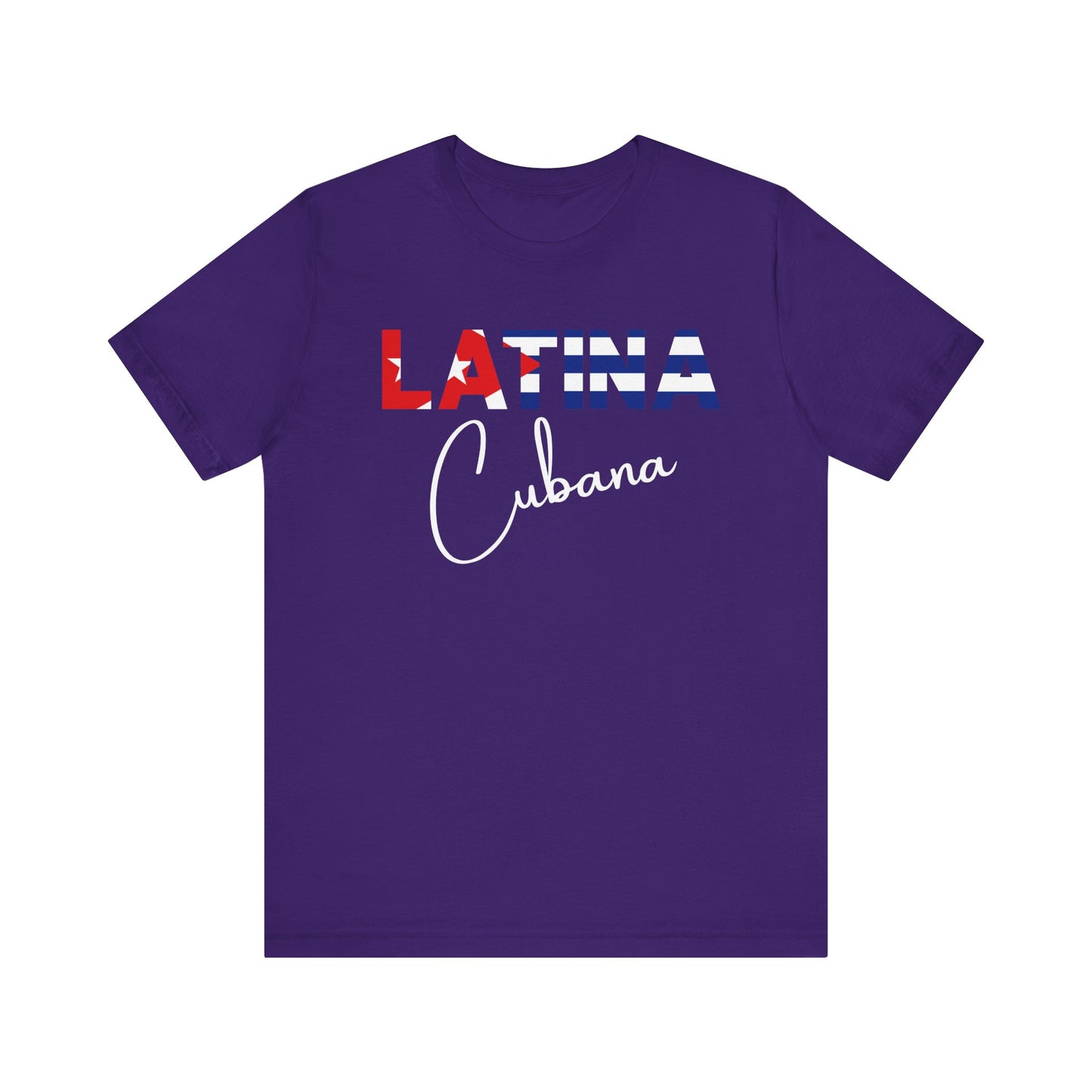 Latina Cubana Shirt | Cuba Latina Pride Graphic Tee for Women