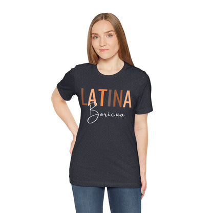 Latina Boricua Shirt | Puerto Rico Latina Pride Graphic Tee for Women
