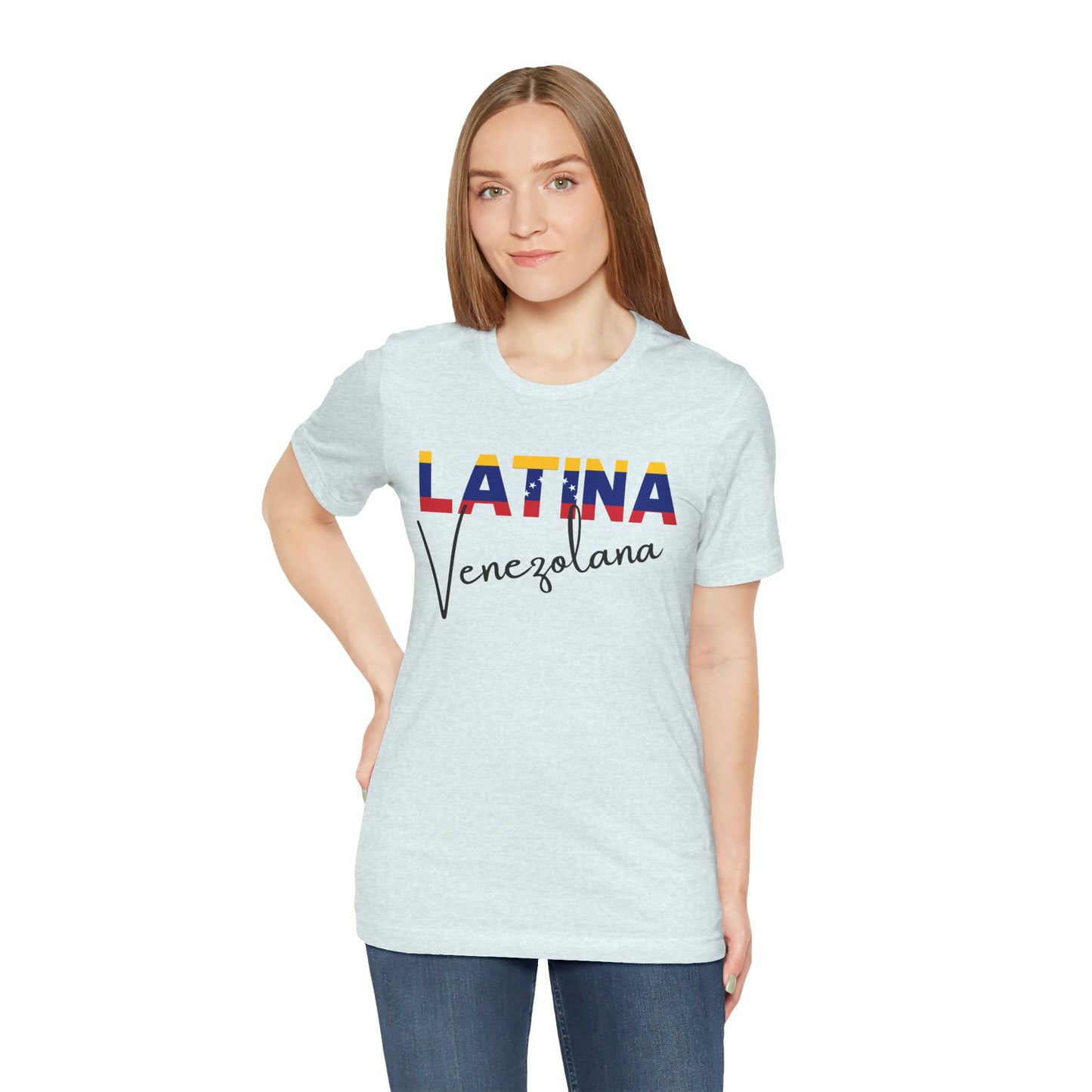 Latina Venezolana, Shirt – Venezuela Latina Pride Graphic Tee for Women