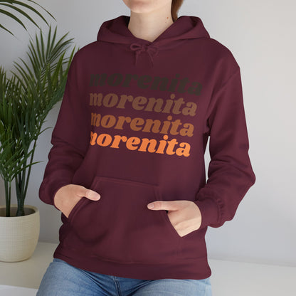 Morenita Hooded Sweatshirt | Latina Pride Empowerment Hoodie