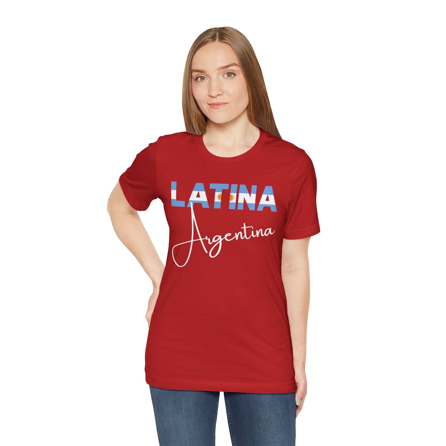 Latina Argentina Shirt – Argentina Latina Pride Graphic Tee for Women