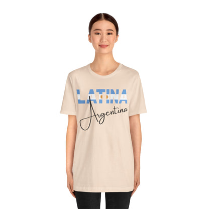Latina Argentina Shirt – Argentina Latina Pride Graphic Tee for Women