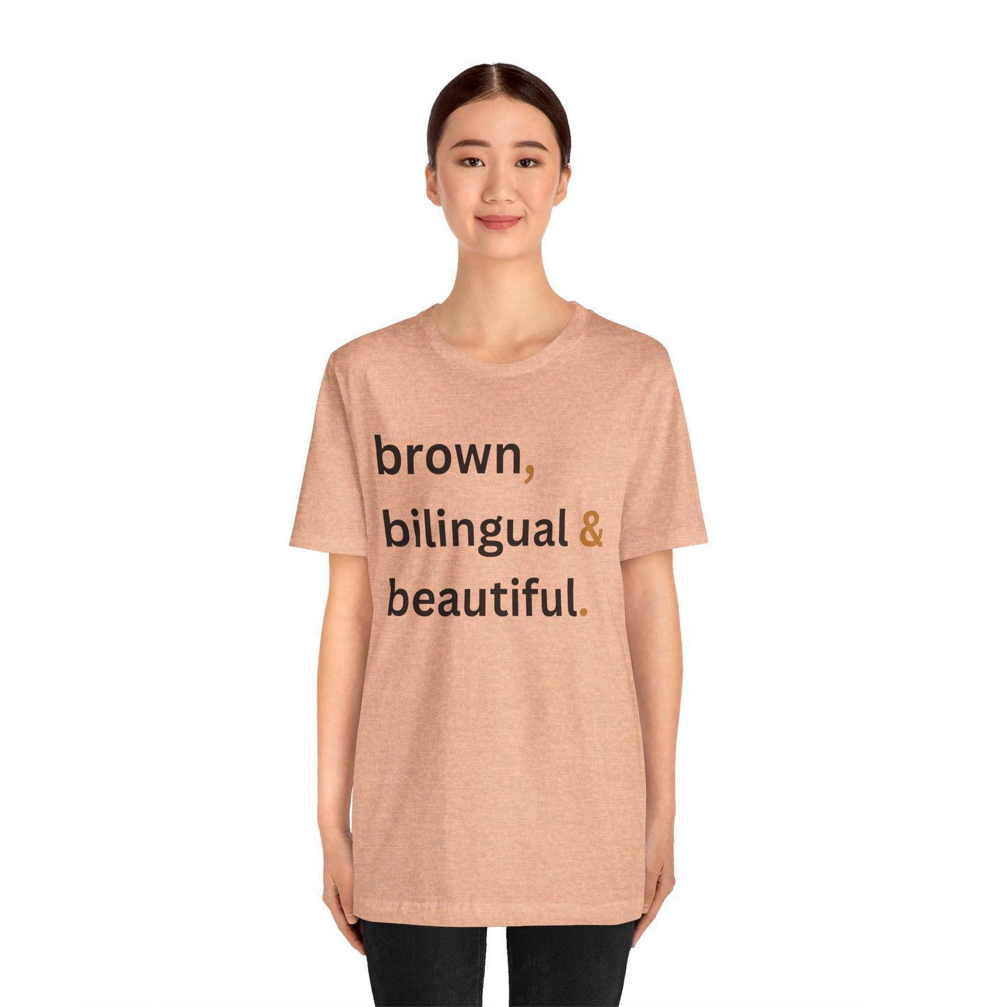 Brown, Bilingual and Beautiful Shirt | Latina Empowerment Pride Tee