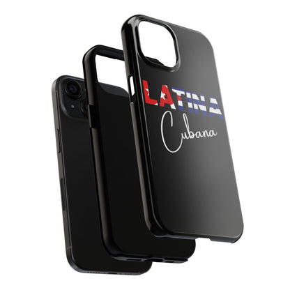 Latina Cubana Tough Phone Case | Cuba Latina Pride Protective Cover