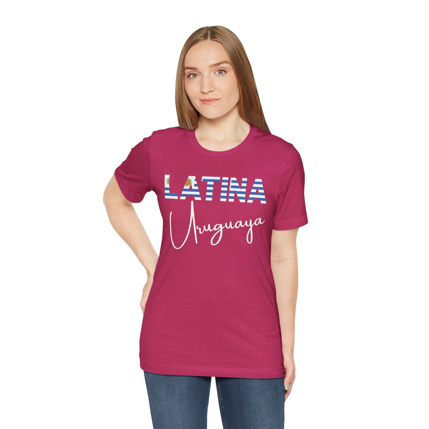 Latina Uruguaya, Shirt – Uruguay Latina Pride Graphic Tee for Women