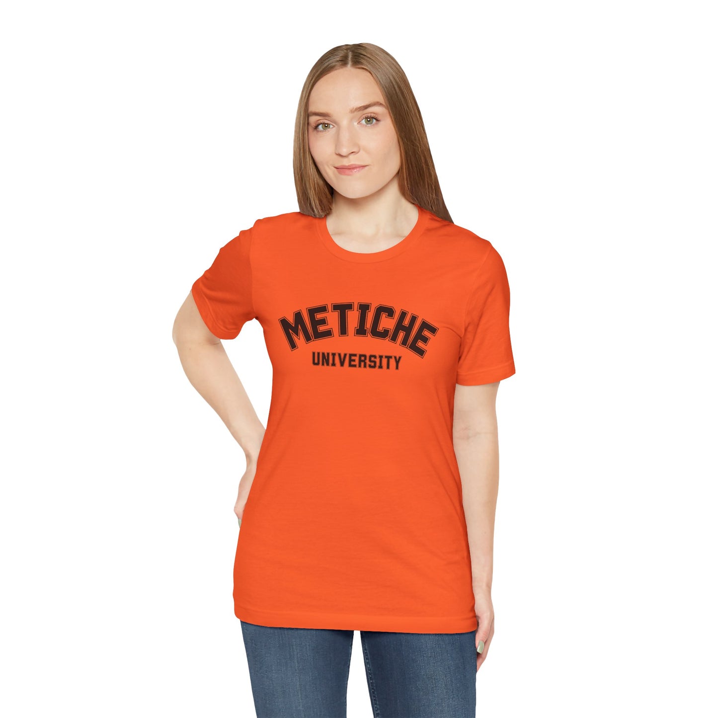 Metiche University Shirt | Funny Latina Graphic Tee