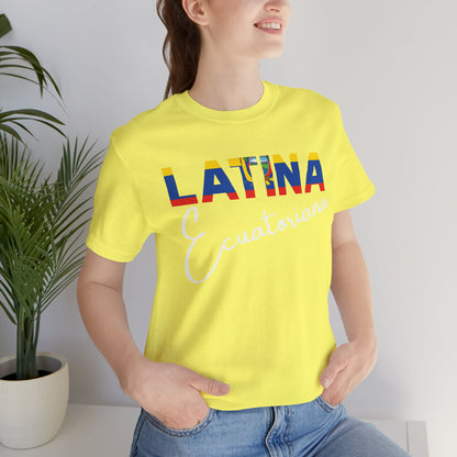 Latina Ecuatoriana Shirt | Ecuador Latina Pride Graphic Tee for Women