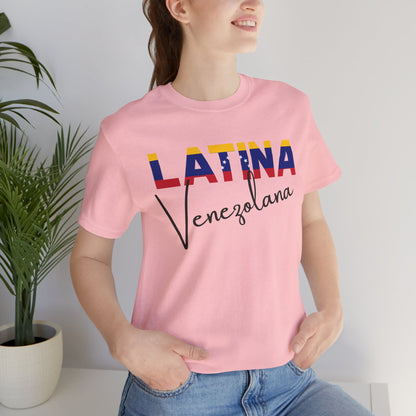 Latina Venezolana, Shirt – Venezuela Latina Pride Graphic Tee for Women