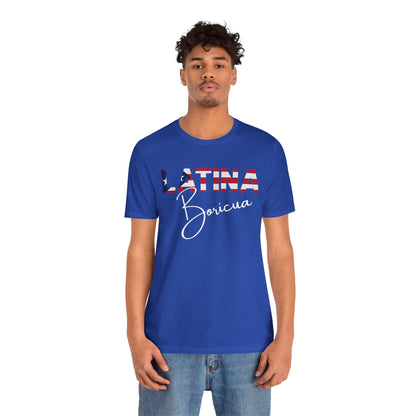 Latina Boricua Shirt | Puerto Rico Latina Pride Graphic Tee for Women