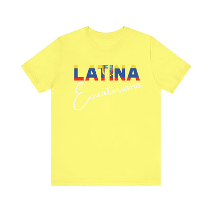 Latina Ecuatoriana Shirt | Ecuador Latina Pride Graphic Tee for Women