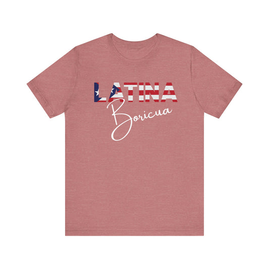 Latina Boricua Shirt | Puerto Rico Latina Pride Graphic Tee for Women