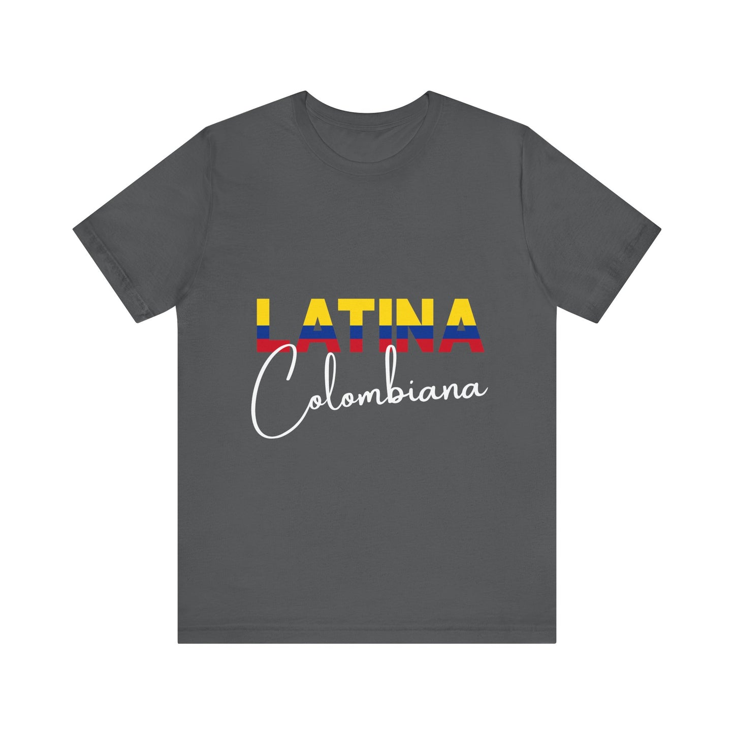 Latina Colombiana, Shirt - Colombian Latina Pride Graphic Tee for Women