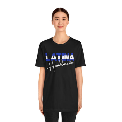 Latina Hondureña, Shirt - Honduras Latina Pride Graphic Tee for Women