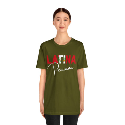 Latina Peruana Shirt – Peru Latina Pride Graphic Tee for Women