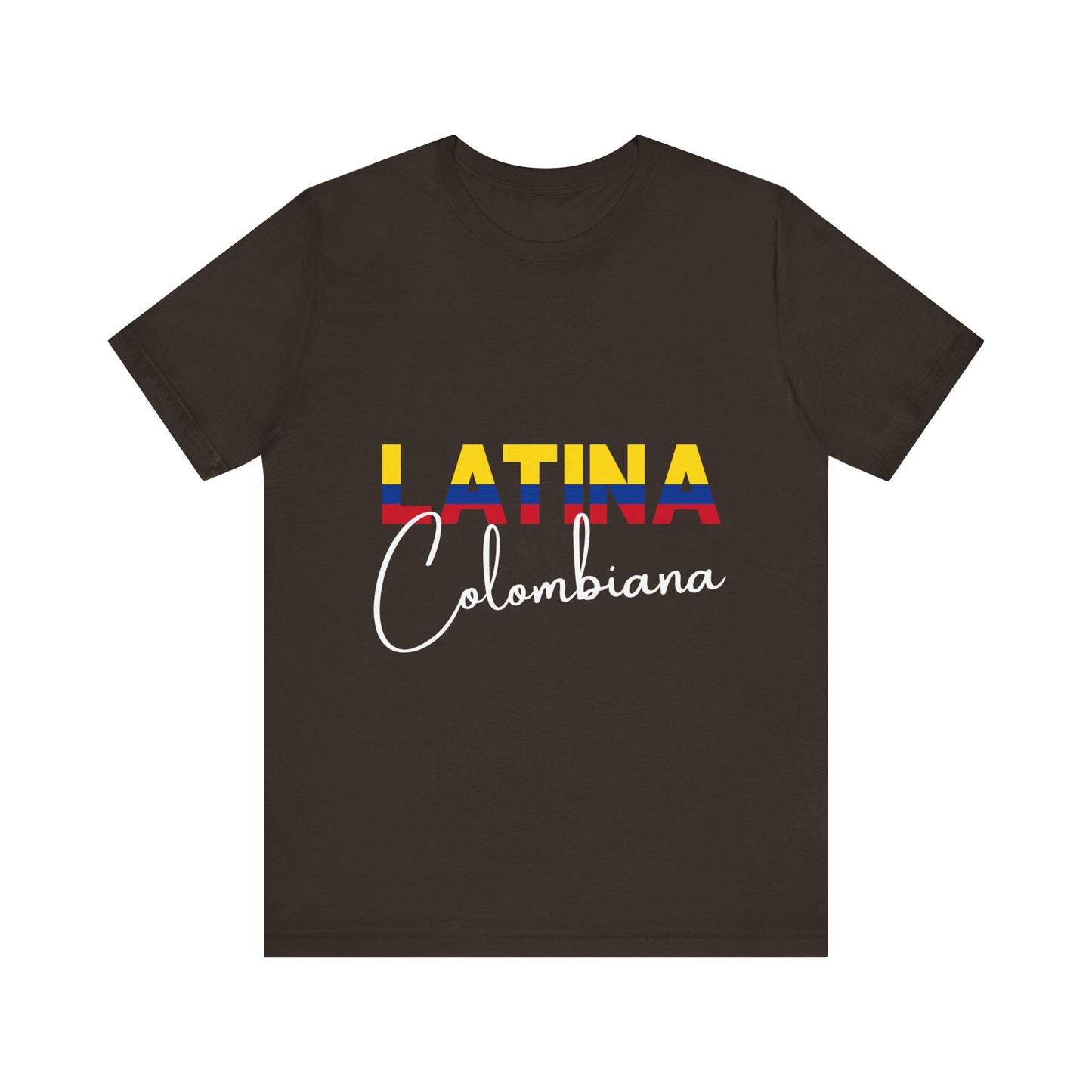 Latina Colombiana, Shirt - Colombian Latina Pride Graphic Tee for Women