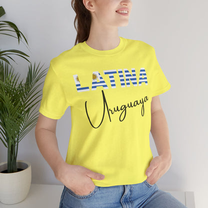 Latina Uruguaya, Shirt – Uruguay Latina Pride Graphic Tee for Women