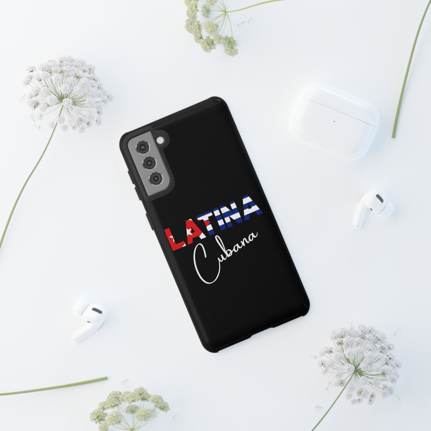 Latina Cubana Tough Phone Case | Cuba Latina Pride Protective Cover