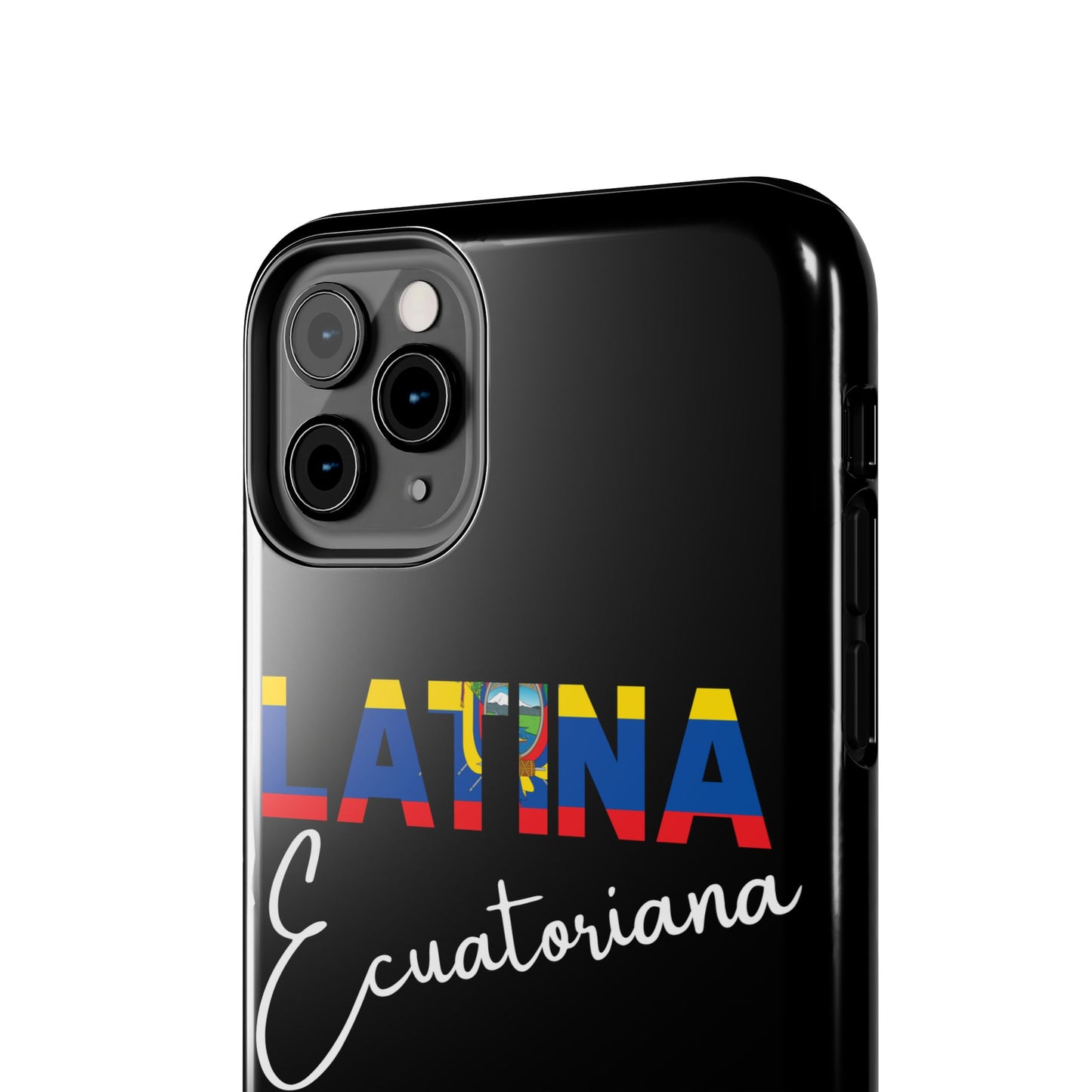 Latina Ecuatoriana Tough iPhone Case | Ecuador Latina Pride Protective Cover
