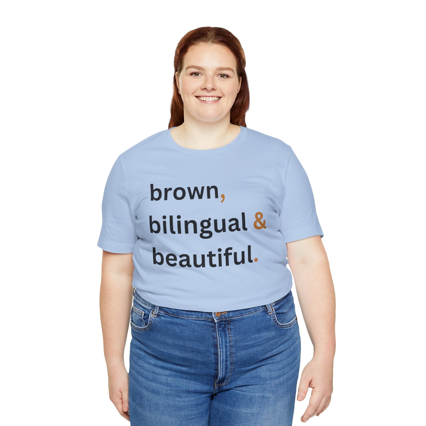 Brown, Bilingual and Beautiful Shirt | Latina Empowerment Pride Tee