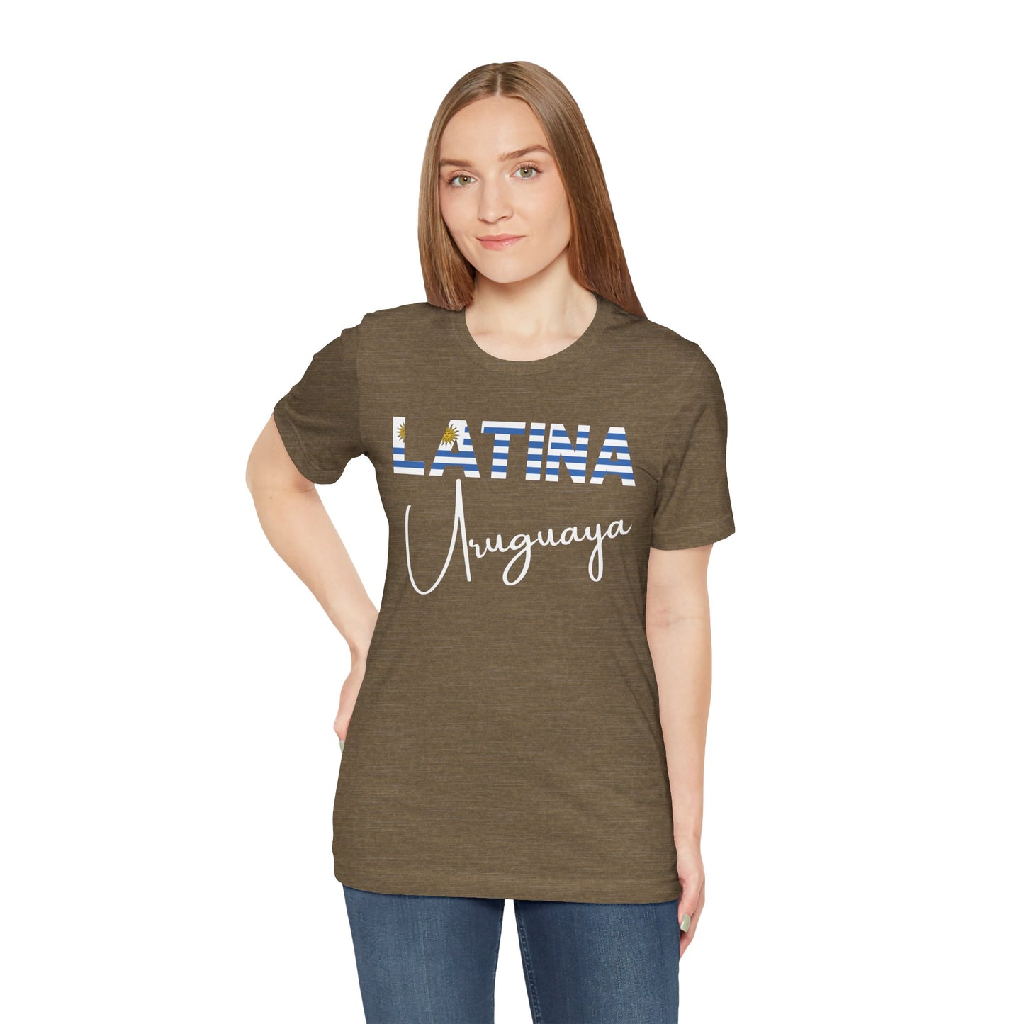 Latina Uruguaya, Shirt – Uruguay Latina Pride Graphic Tee for Women