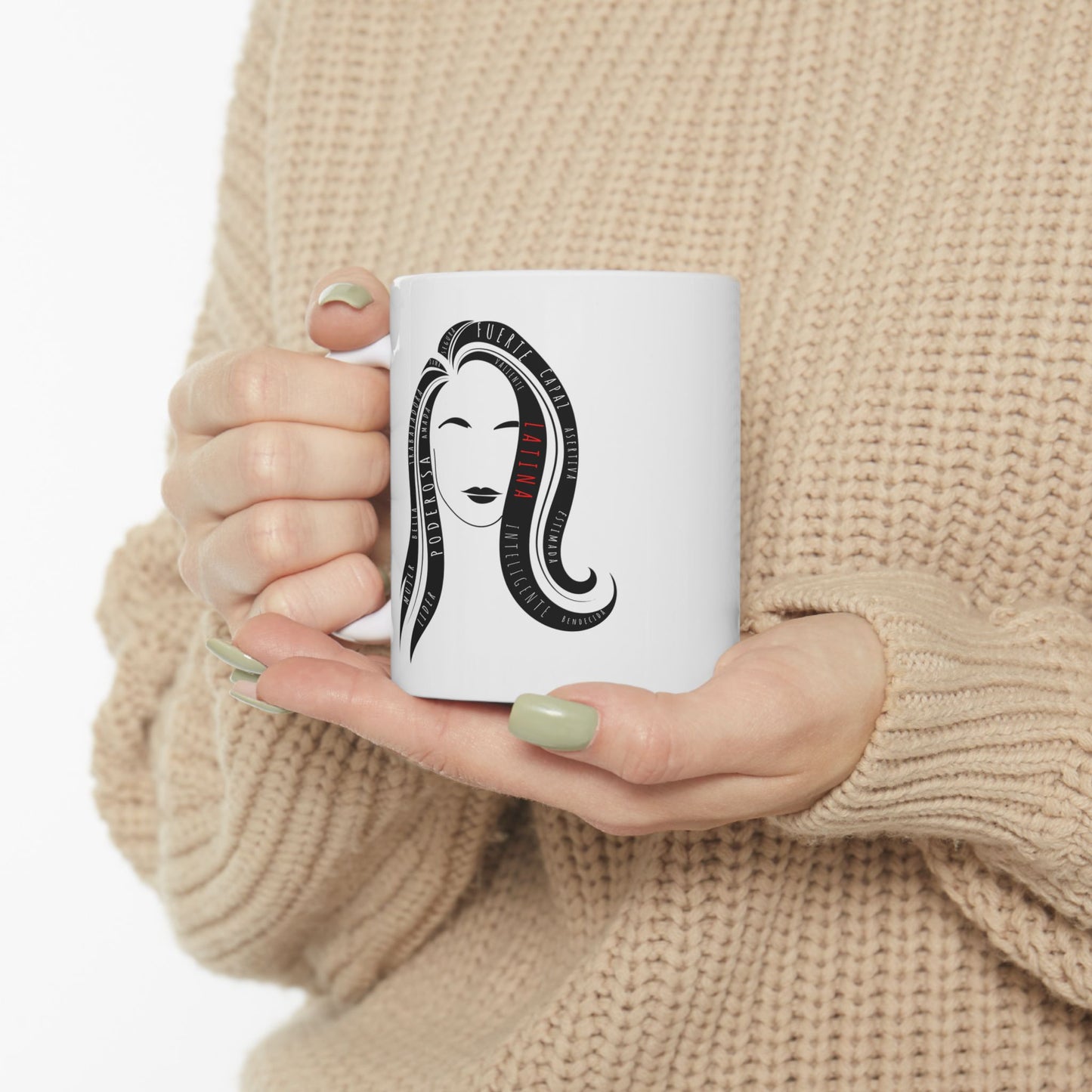 Fuerza Latina, Ceramic Mug 11oz