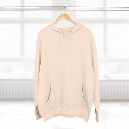 iGB Fits Cozy Three-Panel Fleece Hoodie, Casual Wear, Unisex Fashion, Gift for Her/Him, Fall/Winter Apparel, Comfortable Layering