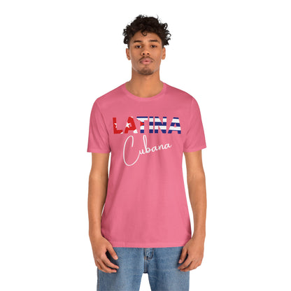 Latina Cubana Shirt | Cuba Latina Pride Graphic Tee for Women
