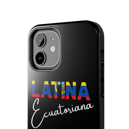 Latina Ecuatoriana Tough iPhone Case | Ecuador Latina Pride Protective Cover