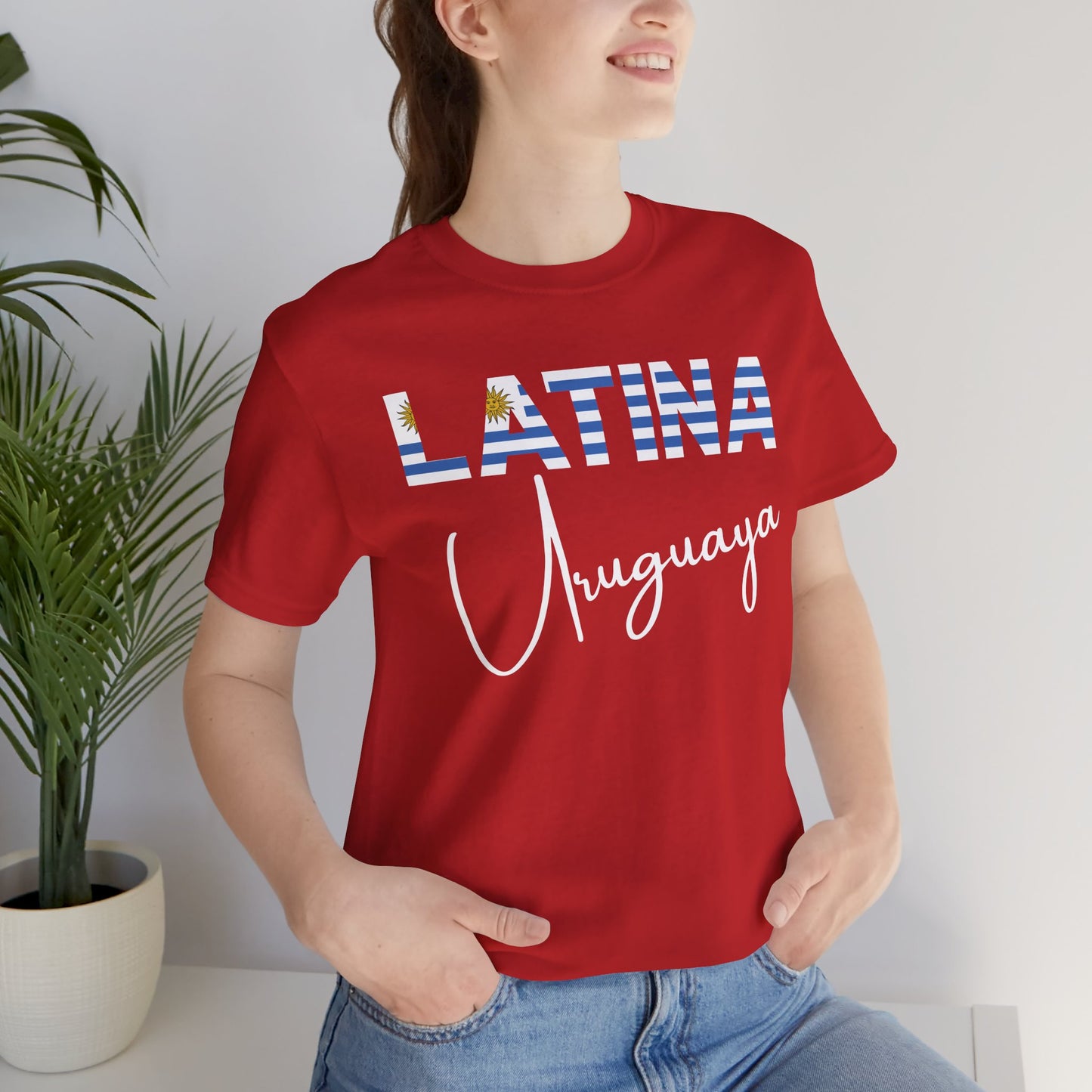 Latina Uruguaya, Shirt – Uruguay Latina Pride Graphic Tee for Women