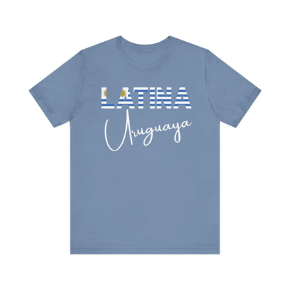 Latina Uruguaya, Shirt – Uruguay Latina Pride Graphic Tee for Women