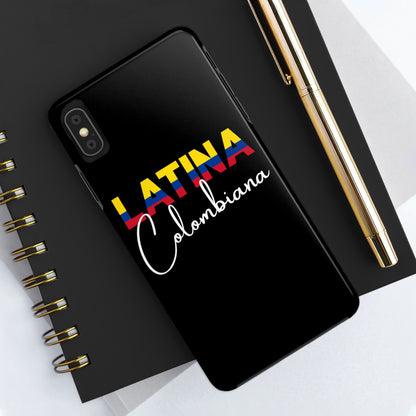 Latina Colombiana Tough iPhone Case | Colombia Latina Pride Protective Cover