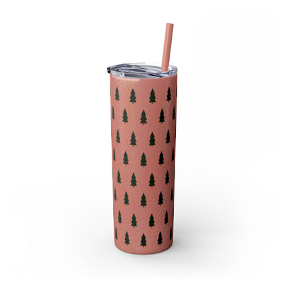 Christmas Tumbler with Straw, 20oz