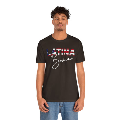 Latina Boricua Shirt | Puerto Rico Latina Pride Graphic Tee for Women