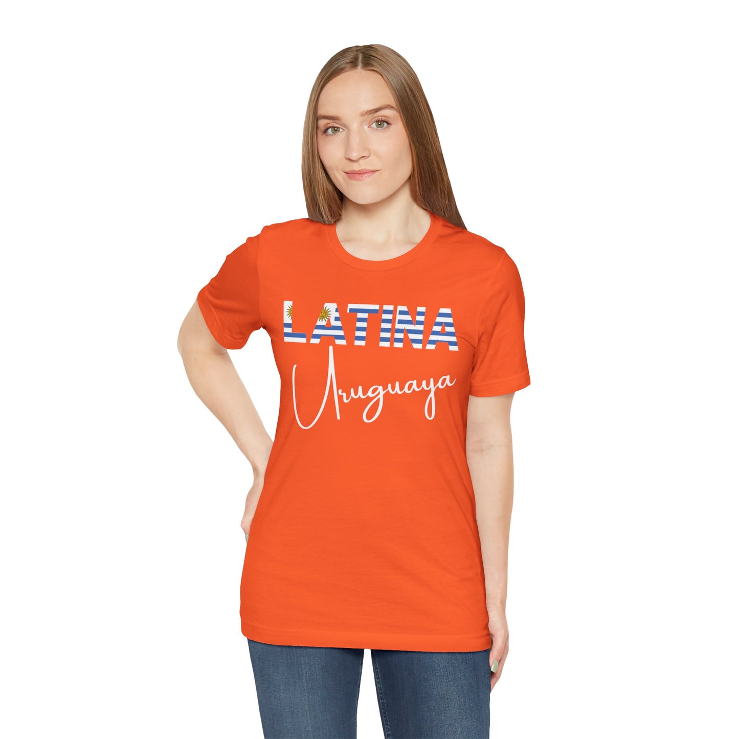 Latina Uruguaya, Shirt – Uruguay Latina Pride Graphic Tee for Women