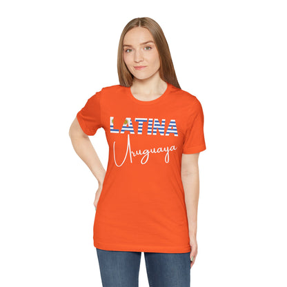 Latina Uruguaya, Shirt – Uruguay Latina Pride Graphic Tee for Women