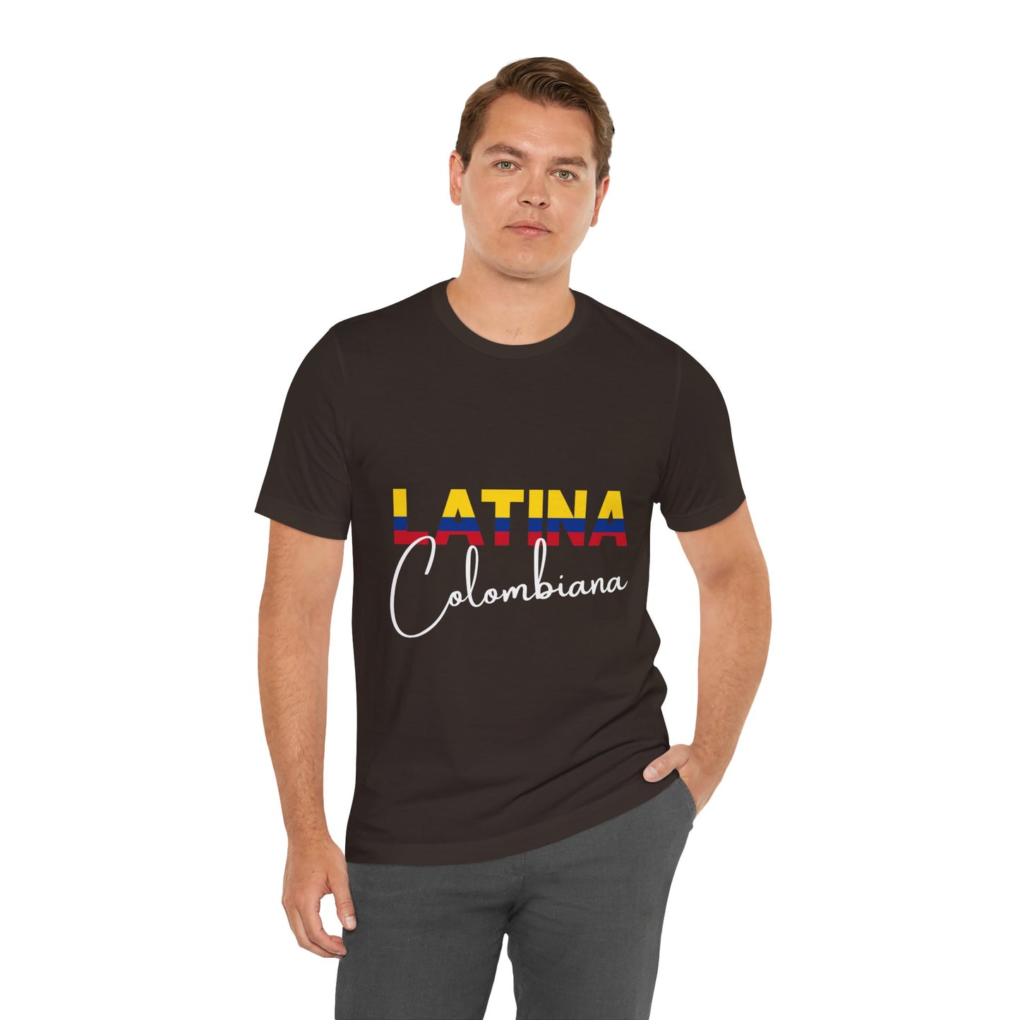 Latina Colombiana, Shirt - Colombian Latina Pride Graphic Tee for Women