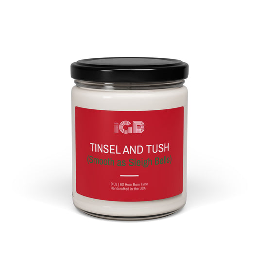 Tinsel & Tush, Candle, 9oz