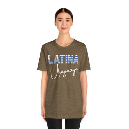 Latina Uruguaya, Shirt – Uruguay Latina Pride Graphic Tee for Women