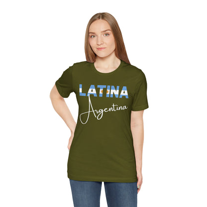 Latina Argentina Shirt – Argentina Latina Pride Graphic Tee for Women