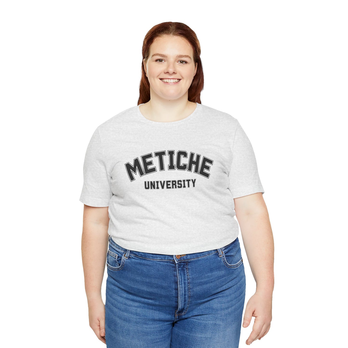 Metiche University Shirt | Funny Latina Graphic Tee