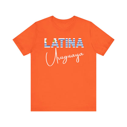 Latina Uruguaya, Shirt – Uruguay Latina Pride Graphic Tee for Women