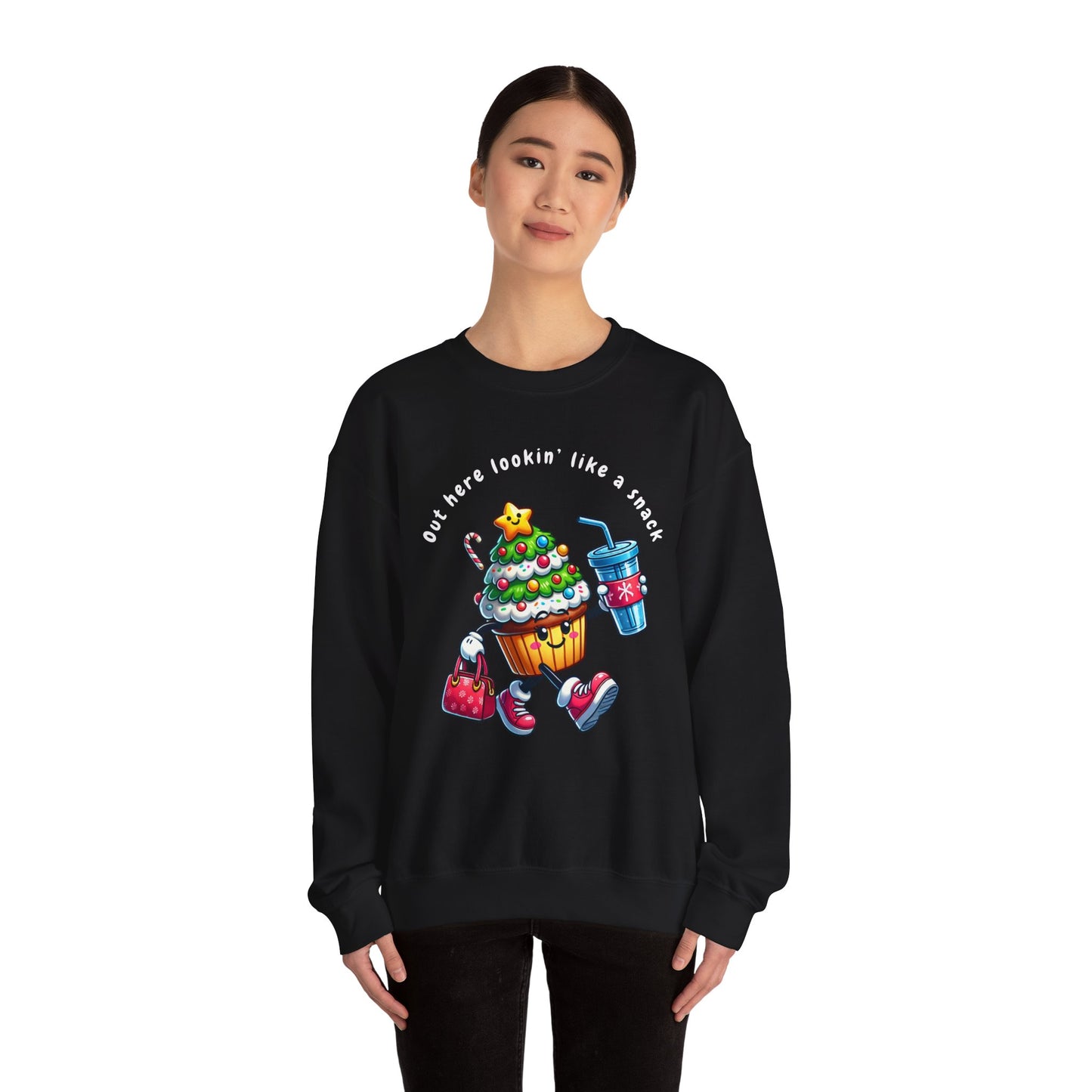 "Out Here Looking Like a Snack" Ugly Christmas Sweater