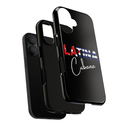 Latina Cubana Tough Phone Case | Cuba Latina Pride Protective Cover
