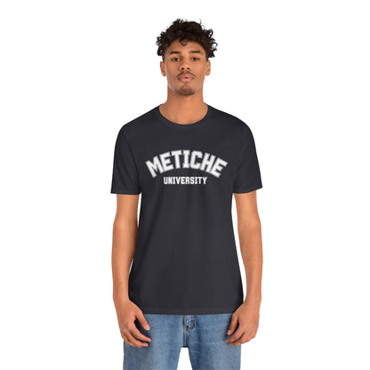 Metiche University Shirt | Funny Latina Graphic Tee