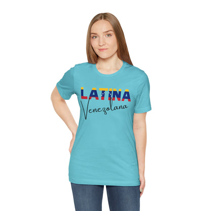Latina Venezolana, Shirt – Venezuela Latina Pride Graphic Tee for Women