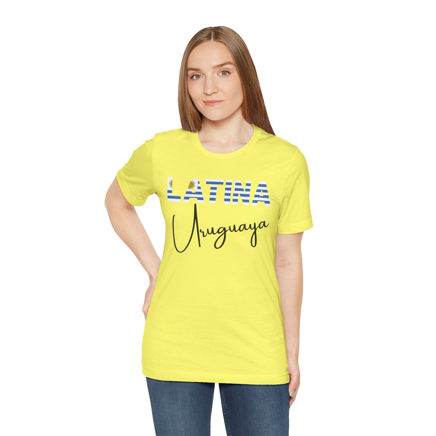 Latina Uruguaya, Shirt – Uruguay Latina Pride Graphic Tee for Women