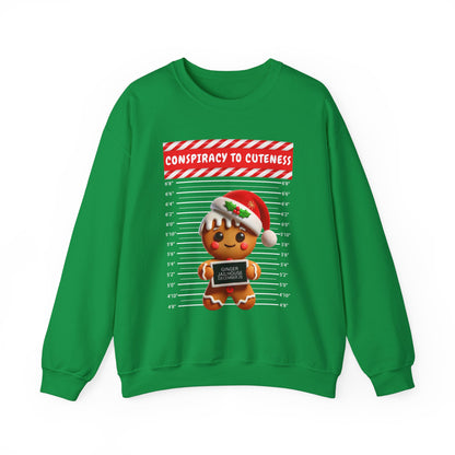 Gingerbread Mugshot Ugly Christmas Sweater