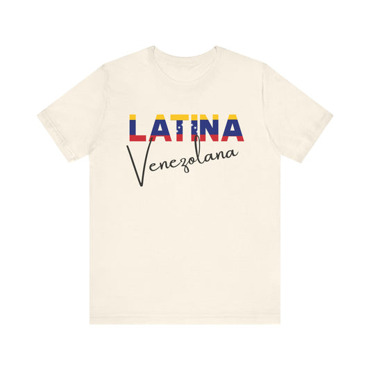 Latina Venezolana, Shirt – Venezuela Latina Pride Graphic Tee for Women